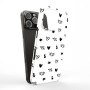 Flying Hearts Tough Cases For Apple iPhone (17, 16, 15, 14, 13, 12, 11, X, SE, 8, 7/ Air, Plus, Pro, Max, Mini, XR, XS), Print in USA