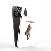 Meme Monkey  Tough Cases For Apple iPhone (17, 16, 15, 14, 13, 12, 11, X, SE, 8, 7/ Air, Plus, Pro, Max, Mini, XR, XS), Print in USA