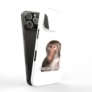 Meme Monkey 4 Tough Cases For Apple iPhone (17, 16, 15, 14, 13, 12, 11, X, SE, 8, 7/ Air, Plus, Pro, Max, Mini, XR, XS), Print in USA