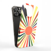 Vintage Sun Tough Cases For Apple iPhone (17, 16, 15, 14, 13, 12, 11, X, SE, 8, 7/ Air, Plus, Pro, Max, Mini, XR, XS), Print in USA