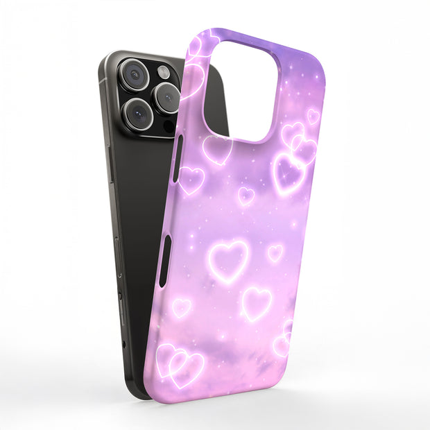 Romantic Love Tough Cases For Apple iPhone (17, 16, 15, 14, 13, 12, 11, X, SE, 8, 7/ Air, Plus, Pro, Max, Mini, XR, XS), Print in USA