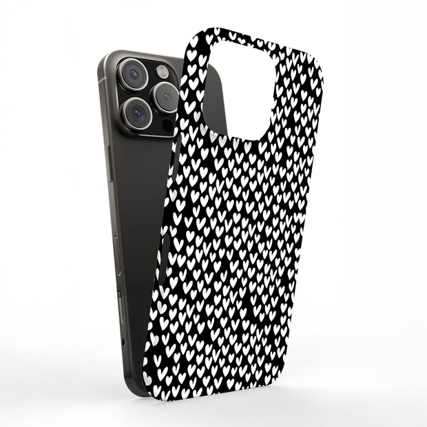 Tiny Hearts Tough Cases For Apple iPhone (17, 16, 15, 14, 13, 12, 11, X, SE, 8, 7/ Air, Plus, Pro, Max, Mini, XR, XS), Print in USA