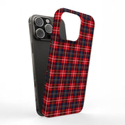 Classic Plaid 1 Tough Cases For Apple iPhone (17, 16, 15, 14, 13, 12, 11, X, SE, 8, 7/ Air, Plus, Pro, Max, Mini, XR, XS), Print in USA