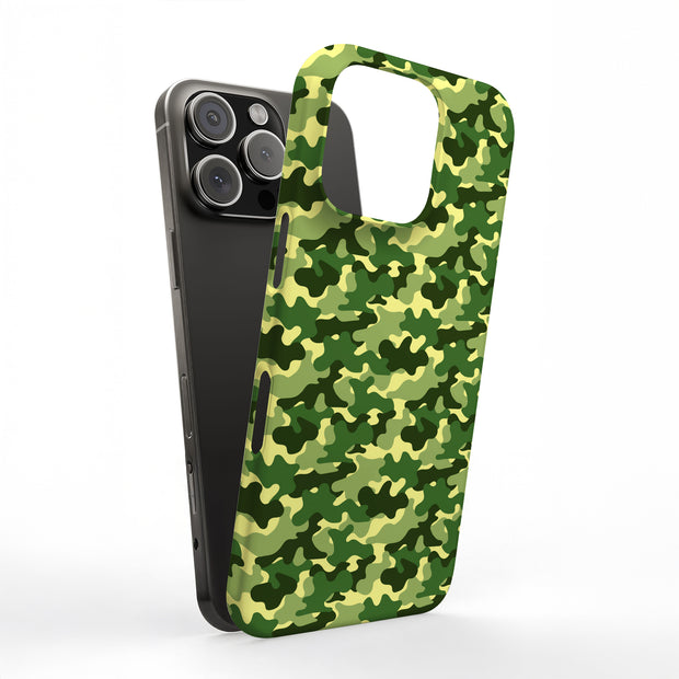 Camouflage 4 Tough Cases For Apple iPhone (17, 16, 15, 14, 13, 12, 11, X, SE, 8, 7/ Air, Plus, Pro, Max, Mini, XR, XS), Print in USA