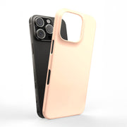 Pale Peach Tough Cases For Apple iPhone (17, 16, 15, 14, 13, 12, 11, X, SE, 8, 7/ Air, Plus, Pro, Max, Mini, XR, XS), Print in USA