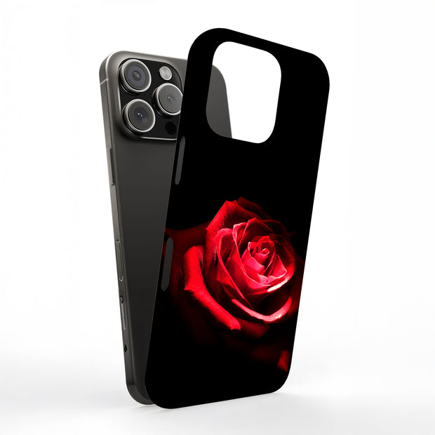 Romantic Rose Tough Cases For Apple iPhone (17, 16, 15, 14, 13, 12, 11, X, SE, 8, 7/ Air, Plus, Pro, Max, Mini, XR, XS), Print in USA