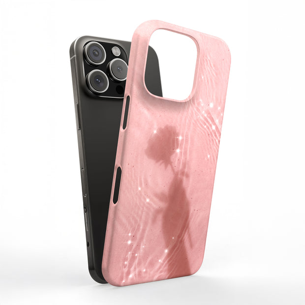 Rose Shadow Tough Cases For Apple iPhone (17, 16, 15, 14, 13, 12, 11, X, SE, 8, 7/ Air, Plus, Pro, Max, Mini, XR, XS), Print in USA