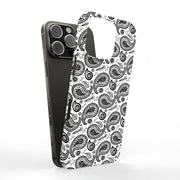 Black Bandana Tough Cases For Apple iPhone (17, 16, 15, 14, 13, 12, 11, X, SE, 8, 7/ Air, Plus, Pro, Max, Mini, XR, XS), Print in USA