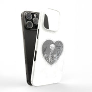 Skeleton Love Tough Cases For Apple iPhone (17, 16, 15, 14, 13, 12, 11, X, SE, 8, 7/ Air, Plus, Pro, Max, Mini, XR, XS), Print in USA