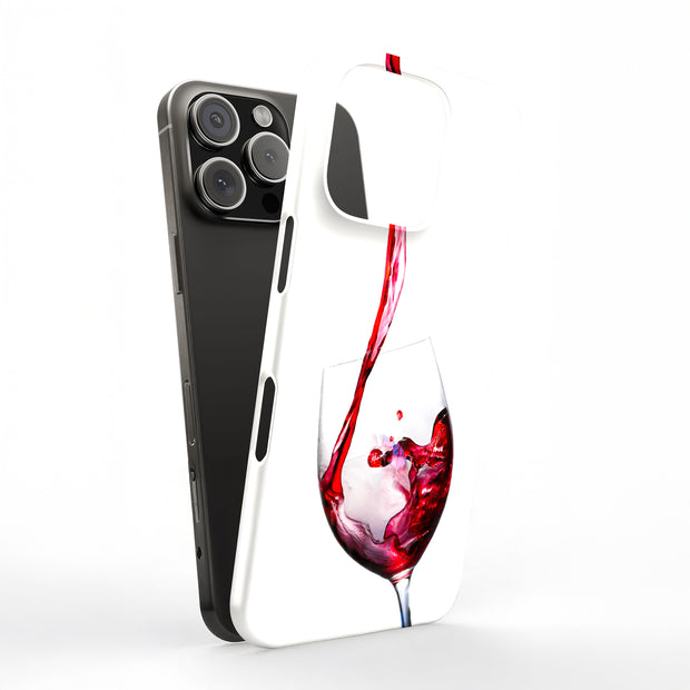 Pouring Wine Tough Cases For Apple iPhone (17, 16, 15, 14, 13, 12, 11, X, SE, 8, 7/ Air, Plus, Pro, Max, Mini, XR, XS), Print in USA