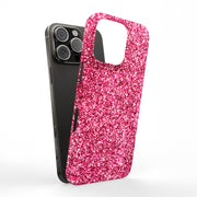 Pink Sparklings Tough Cases For Apple iPhone (17, 16, 15, 14, 13, 12, 11, X, SE, 8, 7/ Air, Plus, Pro, Max, Mini, XR, XS), Print in USA