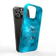 Sexy Beach Girl Tough Cases For Apple iPhone (17, 16, 15, 14, 13, 12, 11, X, SE, 8, 7/ Air, Plus, Pro, Max, Mini, XR, XS), Print in USA