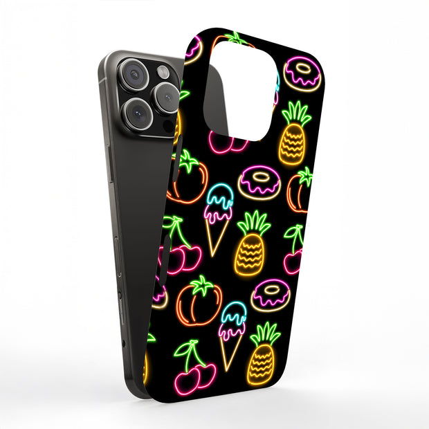 Cute Food Tough Cases For Apple iPhone (17, 16, 15, 14, 13, 12, 11, X, SE, 8, 7/ Air, Plus, Pro, Max, Mini, XR, XS), Print in USA