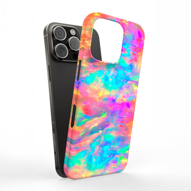 Watercolor Art Tough Cases For Apple iPhone (17, 16, 15, 14, 13, 12, 11, X, SE, 8, 7/ Air, Plus, Pro, Max, Mini, XR, XS), Print in USA
