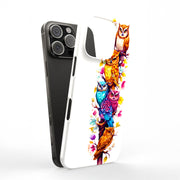 Owls Tree 2 Tough Cases For Apple iPhone (17, 16, 15, 14, 13, 12, 11, X, SE, 8, 7/ Air, Plus, Pro, Max, Mini, XR, XS), Print in USA