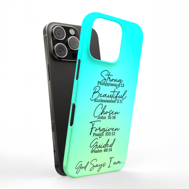 Christian 1 Tough Cases For Apple iPhone (17, 16, 15, 14, 13, 12, 11, X, SE, 8, 7/ Air, Plus, Pro, Max, Mini, XR, XS), Print in USA