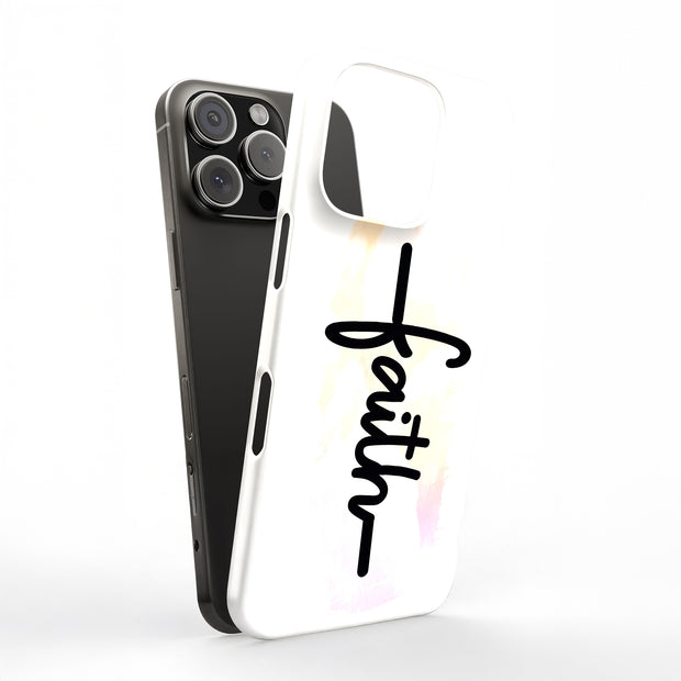Faith Cross Tough Cases For Apple iPhone (17, 16, 15, 14, 13, 12, 11, X, SE, 8, 7/ Air, Plus, Pro, Max, Mini, XR, XS), Print in USA