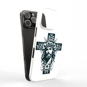 Christ Cross Tough Cases For Apple iPhone (17, 16, 15, 14, 13, 12, 11, X, SE, 8, 7/ Air, Plus, Pro, Max, Mini, XR, XS), Print in USA