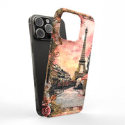 Paris Love 3 Tough Cases For Apple iPhone (17, 16, 15, 14, 13, 12, 11, X, SE, 8, 7/ Air, Plus, Pro, Max, Mini, XR, XS), Print in USA