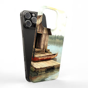 Old Boathouse 2 Tough Cases For Apple iPhone (17, 16, 15, 14, 13, 12, 11, X, SE, 8, 7/ Air, Plus, Pro, Max, Mini, XR, XS), Print in USA