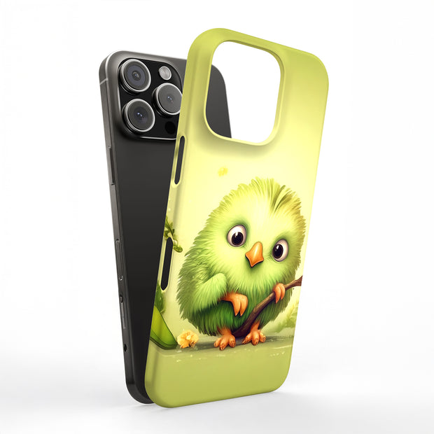 Kawaii Kiwi Tough Cases For Apple iPhone (17, 16, 15, 14, 13, 12, 11, X, SE, 8, 7/ Air, Plus, Pro, Max, Mini, XR, XS), Print in USA