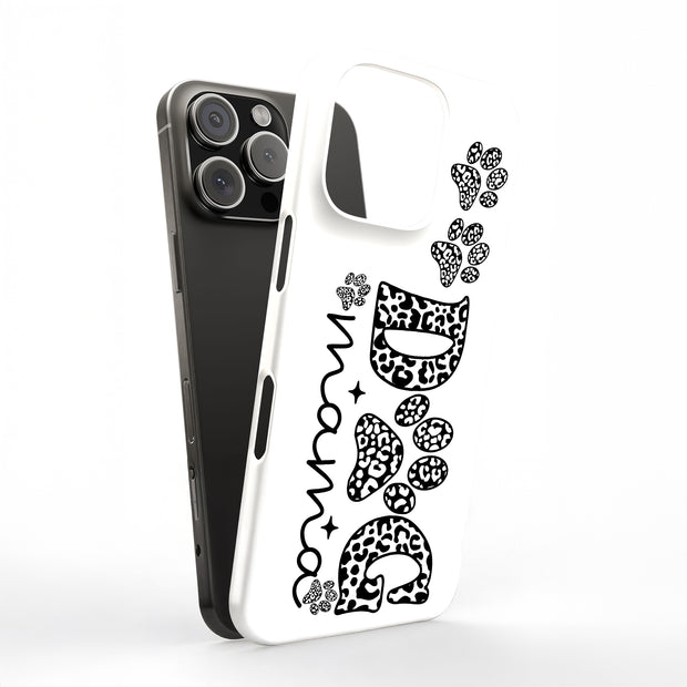 Dog Mama Paws 1 Tough Cases For Apple iPhone (17, 16, 15, 14, 13, 12, 11, X, SE, 8, 7/ Air, Plus, Pro, Max, Mini, XR, XS), Print in USA