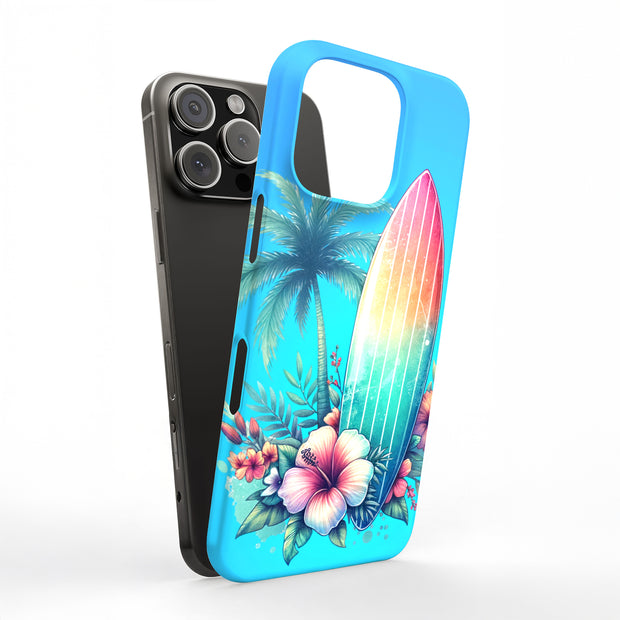 Surf Board 2 Tough Cases For Apple iPhone (17, 16, 15, 14, 13, 12, 11, X, SE, 8, 7/ Air, Plus, Pro, Max, Mini, XR, XS), Print in USA