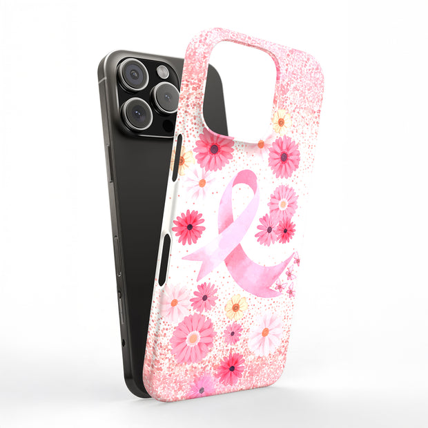 Breast Cancer 1 Tough Cases For Apple iPhone (17, 16, 15, 14, 13, 12, 11, X, SE, 8, 7/ Air, Plus, Pro, Max, Mini, XR, XS), Print in USA