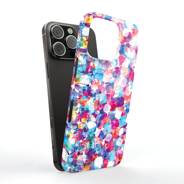 Color Mosaic 1 Tough Cases For Apple iPhone (17, 16, 15, 14, 13, 12, 11, X, SE, 8, 7/ Air, Plus, Pro, Max, Mini, XR, XS), Print in USA