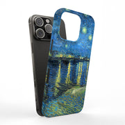 Starry Night 1 Tough Cases For Apple iPhone (17, 16, 15, 14, 13, 12, 11, X, SE, 8, 7/ Air, Plus, Pro, Max, Mini, XR, XS), Print in USA