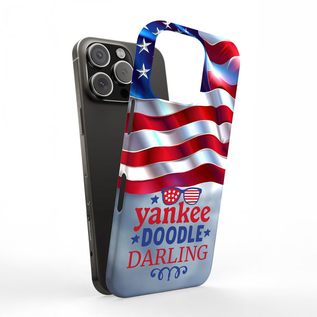 Yankee Doodle 1 Tough Cases For Apple iPhone (17, 16, 15, 14, 13, 12, 11, X, SE, 8, 7/ Air, Plus, Pro, Max, Mini, XR, XS), Print in USA