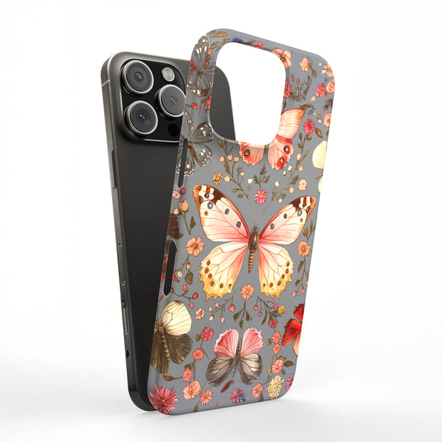 Butterfly 3 Tough Cases For Apple iPhone (17, 16, 15, 14, 13, 12, 11, X, SE, 8, 7/ Air, Plus, Pro, Max, Mini, XR, XS), Print in USA