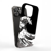 Japanese Waves Tough Cases For Apple iPhone (17, 16, 15, 14, 13, 12, 11, X, SE, 8, 7/ Air, Plus, Pro, Max, Mini, XR, XS), Print in USA