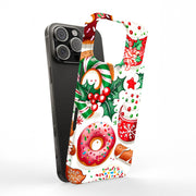 Xmas Theme 1 Tough Cases For Apple iPhone (17, 16, 15, 14, 13, 12, 11, X, SE, 8, 7/ Air, Plus, Pro, Max, Mini, XR, XS), Print in USA