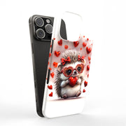 Cute Hedgehog Tough Cases For Apple iPhone (17, 16, 15, 14, 13, 12, 11, X, SE, 8, 7/ Air, Plus, Pro, Max, Mini, XR, XS), Print in USA