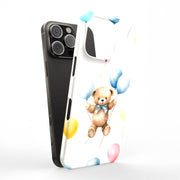Bear Balloons Tough Cases For Apple iPhone (17, 16, 15, 14, 13, 12, 11, X, SE, 8, 7/ Air, Plus, Pro, Max, Mini, XR, XS), Print in USA