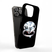 Diamond Ring 1 Tough Cases For Apple iPhone (17, 16, 15, 14, 13, 12, 11, X, SE, 8, 7/ Air, Plus, Pro, Max, Mini, XR, XS), Print in USA