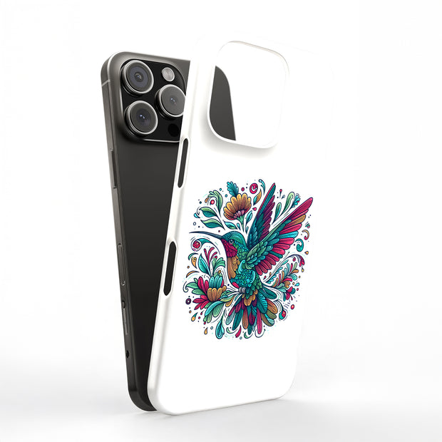 Hummingbird 1 Tough Cases For Apple iPhone (17, 16, 15, 14, 13, 12, 11, X, SE, 8, 7/ Air, Plus, Pro, Max, Mini, XR, XS), Print in USA
