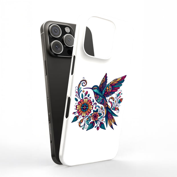 Hummingbird 2 Tough Cases For Apple iPhone (17, 16, 15, 14, 13, 12, 11, X, SE, 8, 7/ Air, Plus, Pro, Max, Mini, XR, XS), Print in USA