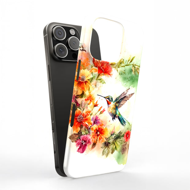Hummingbird 4 Tough Cases For Apple iPhone (17, 16, 15, 14, 13, 12, 11, X, SE, 8, 7/ Air, Plus, Pro, Max, Mini, XR, XS), Print in USA