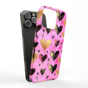 Valentine Heart Tough Cases For Apple iPhone (17, 16, 15, 14, 13, 12, 11, X, SE, 8, 7/ Air, Plus, Pro, Max, Mini, XR, XS), Print in USA