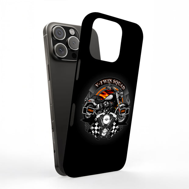 Old Motorbike 2 Tough Cases For Apple iPhone (17, 16, 15, 14, 13, 12, 11, X, SE, 8, 7/ Air, Plus, Pro, Max, Mini, XR, XS), Print in USA