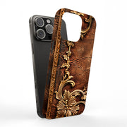 Vintage Paper 7 Tough Cases For Apple iPhone (17, 16, 15, 14, 13, 12, 11, X, SE, 8, 7/ Air, Plus, Pro, Max, Mini, XR, XS), Print in USA