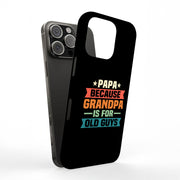 Grandpa Old Guy Tough Cases For Apple iPhone (17, 16, 15, 14, 13, 12, 11, X, SE, 8, 7/ Air, Plus, Pro, Max, Mini, XR, XS), Print in USA