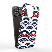 Japanese Wave 8 Tough Cases For Apple iPhone (17, 16, 15, 14, 13, 12, 11, X, SE, 8, 7/ Air, Plus, Pro, Max, Mini, XR, XS), Print in USA