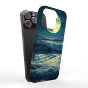 Star Moon Wave3 Tough Cases For Apple iPhone (17, 16, 15, 14, 13, 12, 11, X, SE, 8, 7/ Air, Plus, Pro, Max, Mini, XR, XS), Print in USA