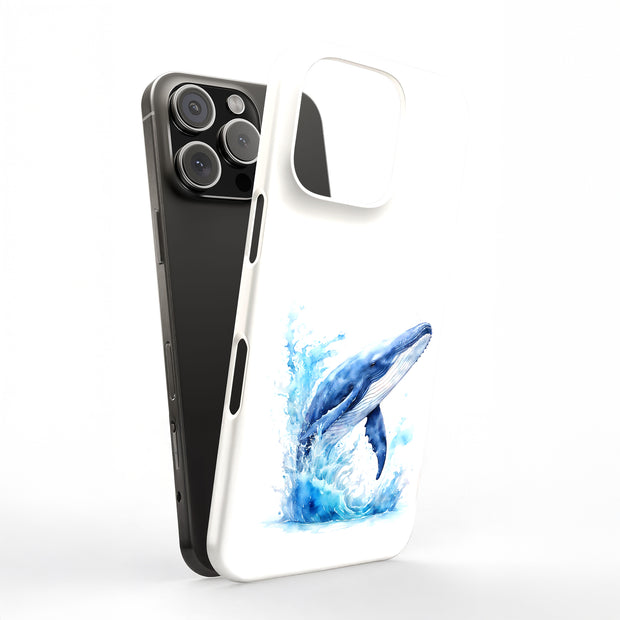 Humpback Whale5 Tough Cases For Apple iPhone (17, 16, 15, 14, 13, 12, 11, X, SE, 8, 7/ Air, Plus, Pro, Max, Mini, XR, XS), Print in USA