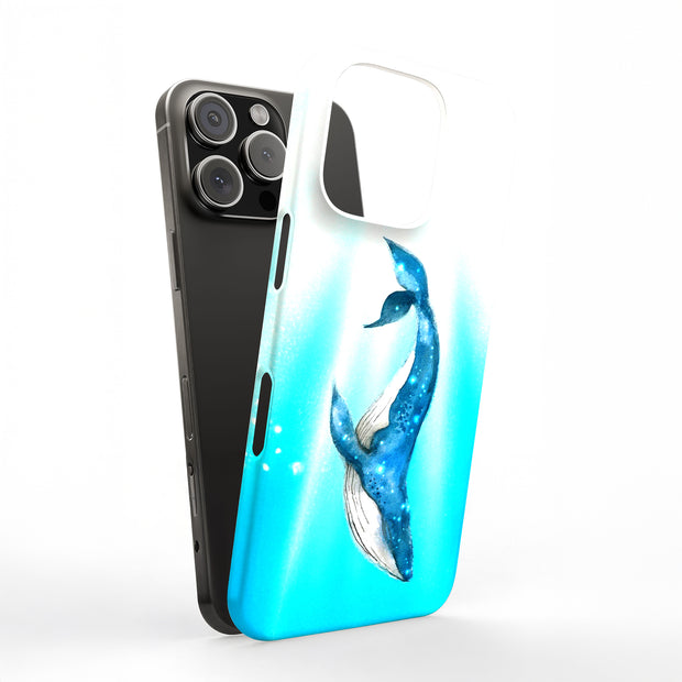 Humpback Whale9 Tough Cases For Apple iPhone (17, 16, 15, 14, 13, 12, 11, X, SE, 8, 7/ Air, Plus, Pro, Max, Mini, XR, XS), Print in USA