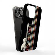 Rock and Roll 1 Tough Cases For Apple iPhone (17, 16, 15, 14, 13, 12, 11, X, SE, 8, 7/ Air, Plus, Pro, Max, Mini, XR, XS), Print in USA