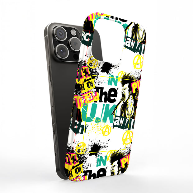 Punk Not Dead 1 Tough Cases For Apple iPhone (17, 16, 15, 14, 13, 12, 11, X, SE, 8, 7/ Air, Plus, Pro, Max, Mini, XR, XS), Print in USA